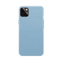 Xqisit NP Silicone case Anti Bac case pour iPhone 14 Plus - bleu clair