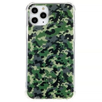 Coque TPU Army Camouflage Survivor pour iPhone 11 Pro - Vert Armée