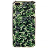 Coque TPU Army Camouflage Survivor pour iPhone 7 Plus et 8 Plus - Vert Armée