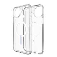 Étui Crystal Palace Snap de ZAGG pour iPhone 14 Plus et iPhone 15 Plus - Transparent