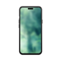 Xqisit NP Silicone Case Anti Bac Recyclé pour iPhone 15 Pro - Noir