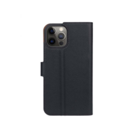 Coque Xqisit NP Slim Wallet Selection Anti Bac pour iPhone 12 et 12 Pro - Noir