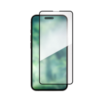Protecteur d'écran recyclé Xqisit NP Tough Glass E2E pour iPhone 15 Pro - Transparent