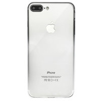 Coque en TPU transparent pour iPhone 7 Plus 8 Plus Coque en silicone transparente