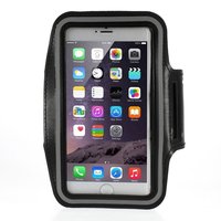 Courroie De Course iPhone Plus / Max / Grand Brassard Sport Pour Mobile / Téléphone - Noir