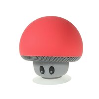 Haut-parleur sans fil Bluetooth champignon champignon rouge