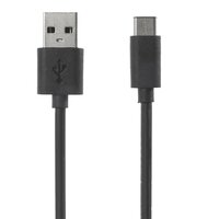 Câble de charge Câble USB C vers USB A Couleur noire