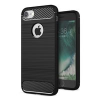 Coque en TPU Black Carbon Armor iPhone 7 8