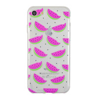 Coque silicone transparente pastèque Coque iPhone 7 8 SE 2020 SE 2022 pastèque