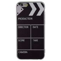 Coque iPhone 6 Plus 6s Plus en silicone Clapperboard