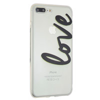 Coque Amour Coque Transparente iPhone 7 Plus 8 Plus Coque Transparente TPU