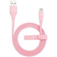 Câble USB MOMAX MFi Lightning 1 mètre - Câble de charge rose