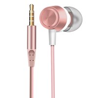 Rose écouteurs confortables intra-auriculaires réduction du bruit Joyroom - Rose