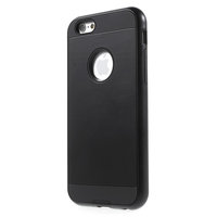 Coque TPU antichoc pour iPhone 6 6s - Très robuste - Noir