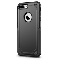 Étui de protection noir Pro Armor pour iPhone 7 Plus 8 Plus - Étui noir