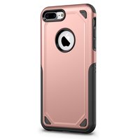 Étui de protection Pro Armor pour iPhone 7 Plus 8 Plus - Étui en or rose