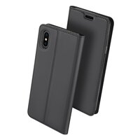 Étui Dux Ducis Cover avec étui en cuir pour iPhone XS Max - Noir