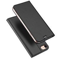 Étui Dux Ducis Cover avec étui en cuir pour iPhone 7 8 - Noir