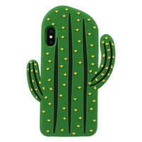 Étui en silicone Cactus pour iPhone XS Max - Étui vert