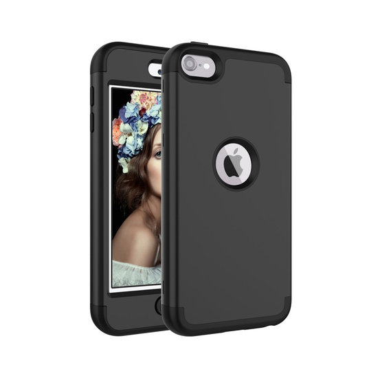 Armor Case iPod Touch 5 6 7 - Étui noir - Protection supplémentaire