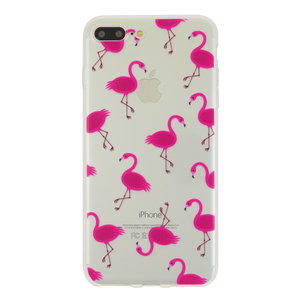 coque iphone 7 plus flamant rose